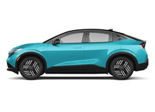 2T Super Black/Turquoise Blue